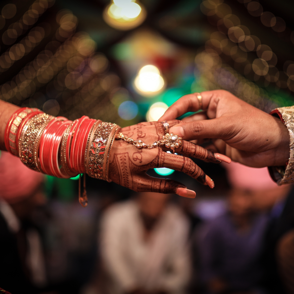 Elegant Wedding Setup at Aahladham Banquet Hall Hyderabad