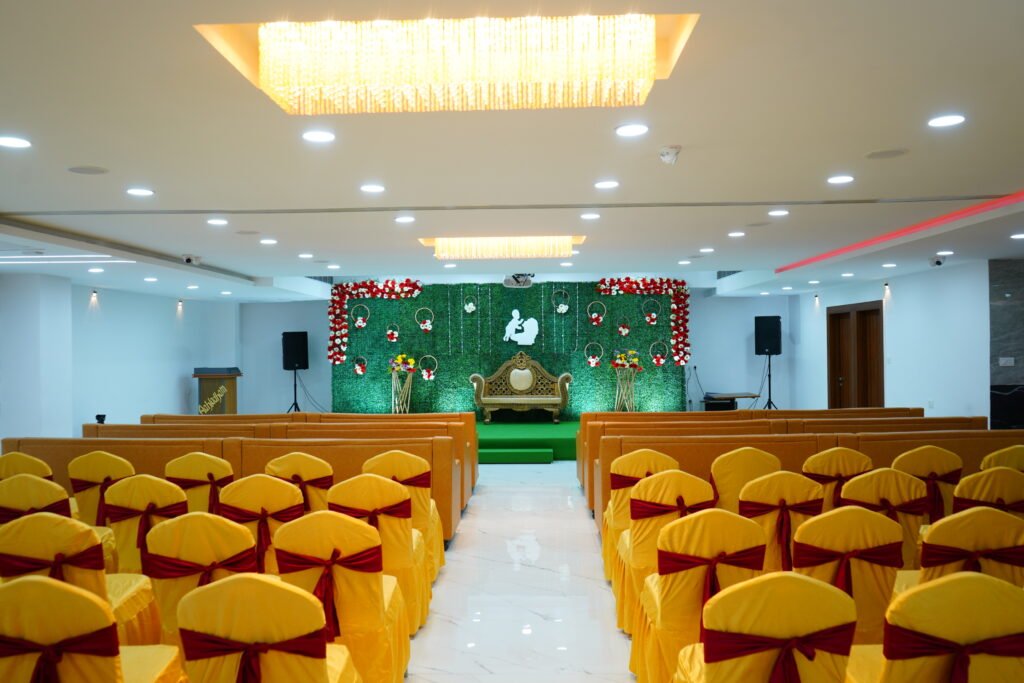 Aahladham Banquet Hall near Ameenpur for weddings and celebrations